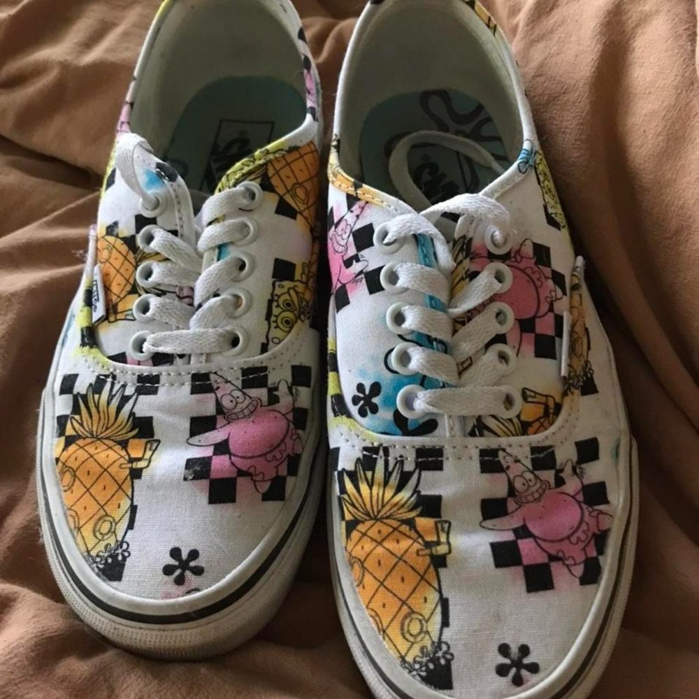 Limited Edition Spongebob Vans Low Top